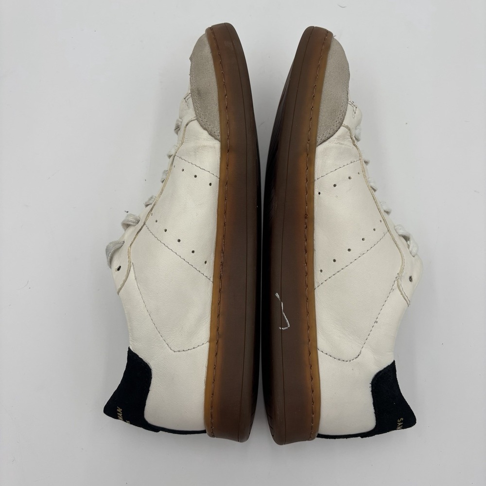 Sam Edelman Josi Sneakers Women's Size 8 White Leather Lace Up Shoes - Picture 5 of 7